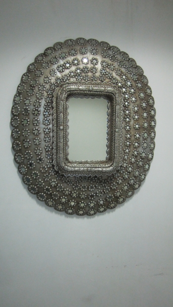 peacock mirror frame 